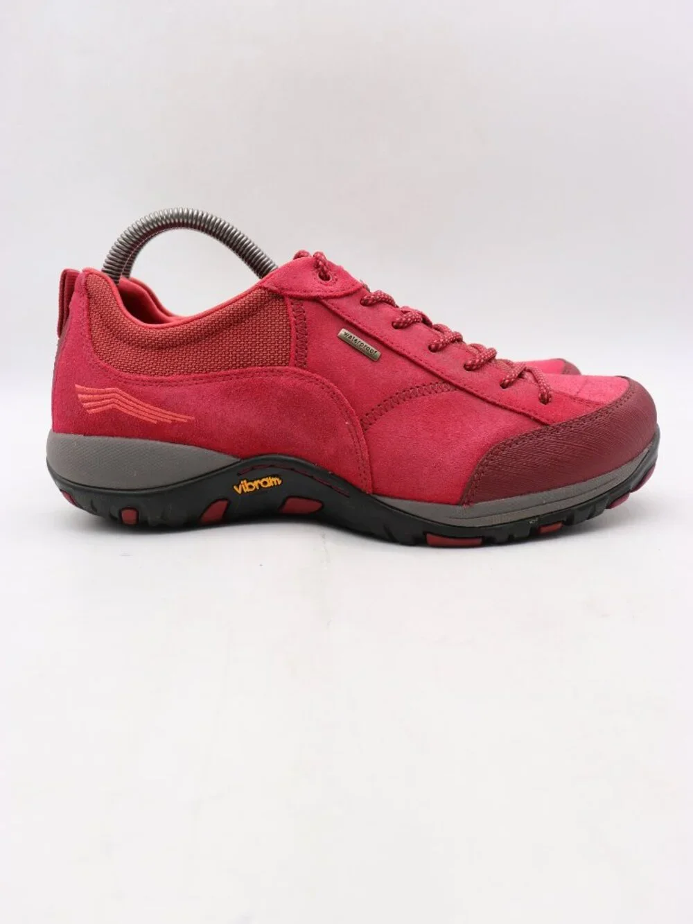 Dansko Paisley Women's EU 40 Red Burgundy Waterproof Lace Up Sneaker Walking